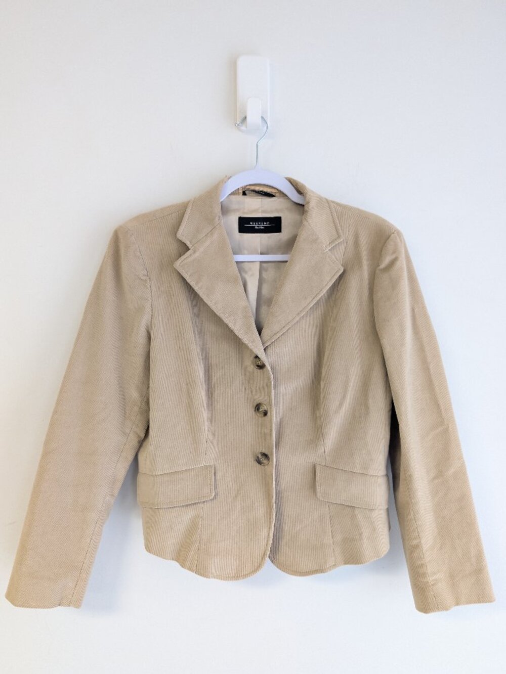 Weekend Max Mara Y2K Mini Corduroy Blazer